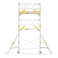 Panthera Panthera PRO met dubbele voorloopleuning 135x245x7,2m werkhoogte carbon vloer