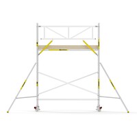 Panthera Panthera PRO met enkele voorloopleuning 90x305x5,2m werkhoogte carbon vloer