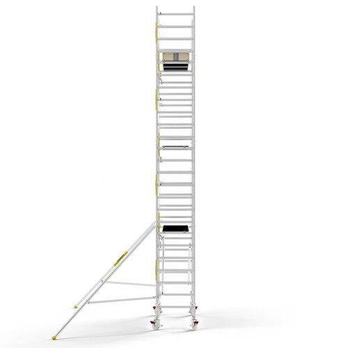 Panthera Panthera PRO met enkele voorloopleuning 90x245x8,2m werkhoogte carbon vloer