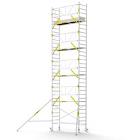 Panthera Panthera PRO met enkele voorloopleuning 90x245x10,2m werkhoogte carbon vloer