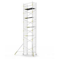 Panthera Panthera Basic geschoord rolsteiger carbon vloer 135x245x12,2m werkhoogte
