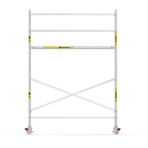 Panthera Basic geschoord rolsteiger 75x305x5,2m werkhoogte Panthera Panthera Basic geschoord rolsteiger 75x305x5,2m werkhoogte