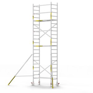 Panthera Panthera Basic geschoord rolsteiger 75x185x7,2m werkhoogte Panthera Basic geschoord rolsteiger 75x185x7,2m werkhoogte