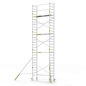 Panthera Panthera Basic geschoord rolsteiger 75x245x9,2m werkhoogte Panthera Basic geschoord rolsteiger 75x245x9,2m werkhoogte