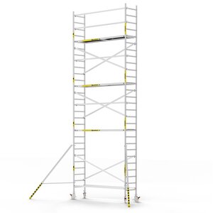 Panthera Panthera Basic geschoord rolsteiger 75x305x9,2m werkhoogte Panthera Basic geschoord rolsteiger 75x305x9,2m werkhoogte