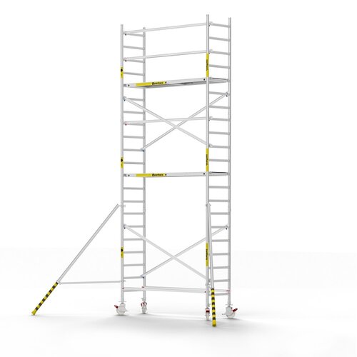 Panthera Basic geschoord rolsteiger carbon vloer 75x245x7,2m werkhoogte Panthera Panthera Basic geschoord rolsteiger carbon vloer 75x245x7,2m werkhoogte