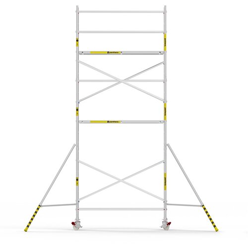 Panthera Basic geschoord rolsteiger carbon vloer 75x245x7,2m werkhoogte Panthera Panthera Basic geschoord rolsteiger carbon vloer 75x245x7,2m werkhoogte