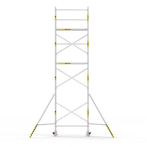 Panthera Basic geschoord rolsteiger carbon vloer 75x185x8,2m werkhoogte Panthera Panthera Basic geschoord rolsteiger carbon vloer 75x185x8,2m werkhoogte