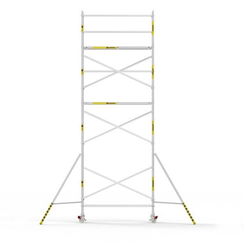 Panthera Basic geschoord rolsteiger carbon vloer 75x245x8,2m werkhoogte Panthera Panthera Basic geschoord rolsteiger carbon vloer 75x245x8,2m werkhoogte