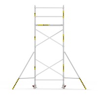 Panthera Panthera Basic geschoord rolsteiger 90x185x6,2m werkhoogte