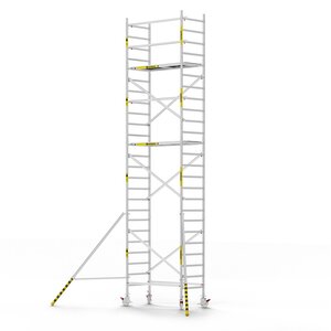 Panthera Panthera Basic geschoord rolsteiger 90x185x8,2m werkhoogte Panthera Basic geschoord rolsteiger 90x185x8,2m werkhoogte