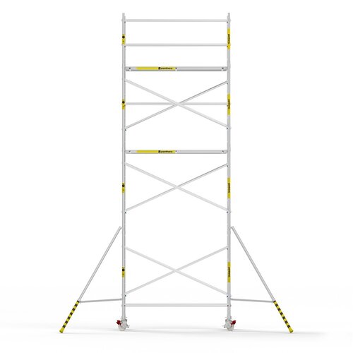 Panthera Basic geschoord rolsteiger 90x245x8,2m werkhoogte Panthera Panthera Basic geschoord rolsteiger 90x245x8,2m werkhoogte