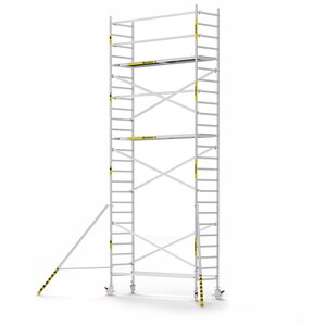 Panthera Panthera Basic geschoord rolsteiger 90x305x8,2m werkhoogte Panthera Basic geschoord rolsteiger 90x305x8,2m werkhoogte