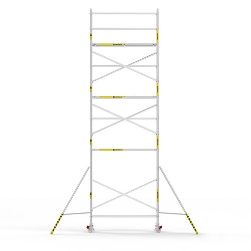 Panthera Basic geschoord rolsteiger 90x245x9,2m werkhoogte Panthera Panthera Basic geschoord rolsteiger 90x245x9,2m werkhoogte