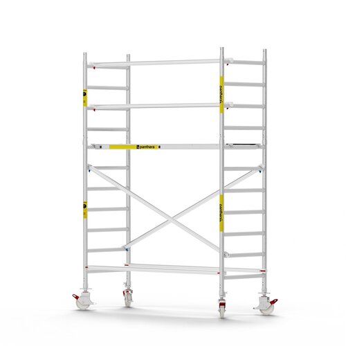 Panthera Panthera Basic geschoord rolsteiger carbon vloer 90x245x4,2m werkhoogte