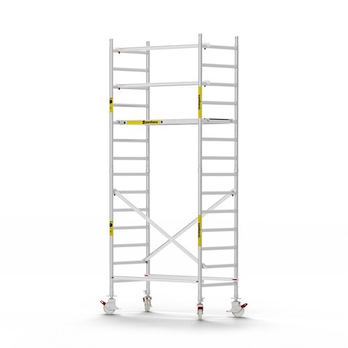 Panthera Basic geschoord rolsteiger carbon vloer 90x185x5,2m werkhoogte Panthera Panthera Basic geschoord rolsteiger carbon vloer 90x185x5,2m werkhoogte