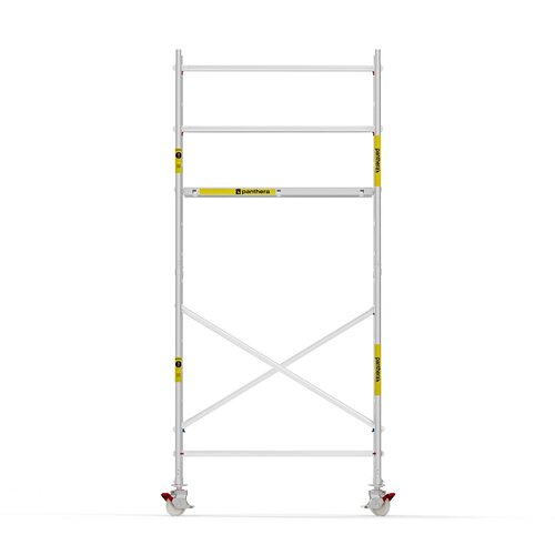 Panthera Basic geschoord rolsteiger carbon vloer 90x185x5,2m werkhoogte Panthera Panthera Basic geschoord rolsteiger carbon vloer 90x185x5,2m werkhoogte