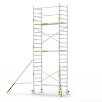 Panthera Panthera Basic geschoord rolsteiger carbon vloer 90x245x7,2m werkhoogte