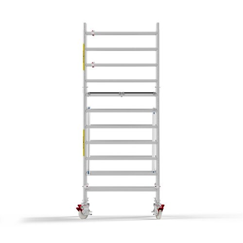 Panthera Basic geschoord rolsteiger 135x185x4,2m werkhoogte Panthera Panthera Basic geschoord rolsteiger 135x185x4,2m werkhoogte