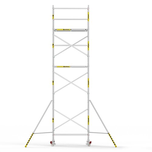 Panthera Basic geschoord rolsteiger 135x185x8,2m werkhoogte Panthera Panthera Basic geschoord rolsteiger 135x185x8,2m werkhoogte