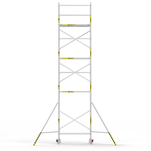 Panthera Basic geschoord rolsteiger 135x185x9,2m werkhoogte Panthera Panthera Basic geschoord rolsteiger 135x185x9,2m werkhoogte