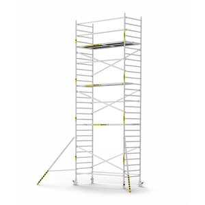 Panthera Panthera Basic geschoord rolsteiger 135x305x9,2m werkhoogte Panthera Basic geschoord rolsteiger 135x305x9,2m werkhoogte