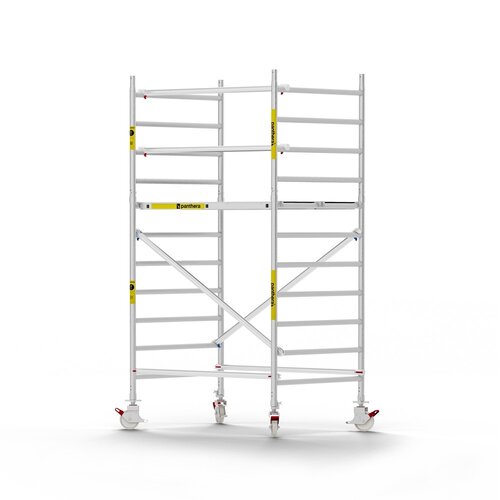 Panthera Panthera Basic geschoord rolsteiger carbon vloer 135x185x4,2m werkhoogte