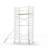 Panthera Panthera Basic geschoord rolsteiger carbon vloer 135x305x7,2m werkhoogte