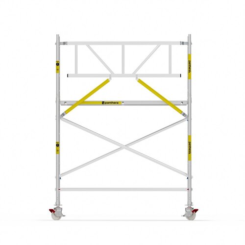 Panthera Basic met voorloopleuning rolsteiger 75x245x4,2m werkhoogte Panthera Panthera Basic met voorloopleuning rolsteiger 75x245x4,2m werkhoogte