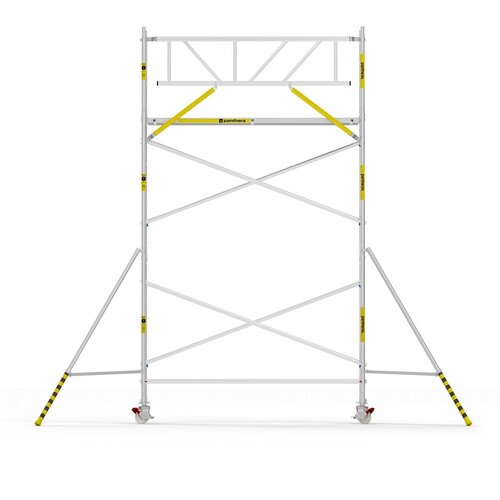 Panthera Basic met voorloopleuning rolsteiger 75x305x6,2m werkhoogte Panthera Panthera Basic met voorloopleuning rolsteiger 75x305x6,2m werkhoogte