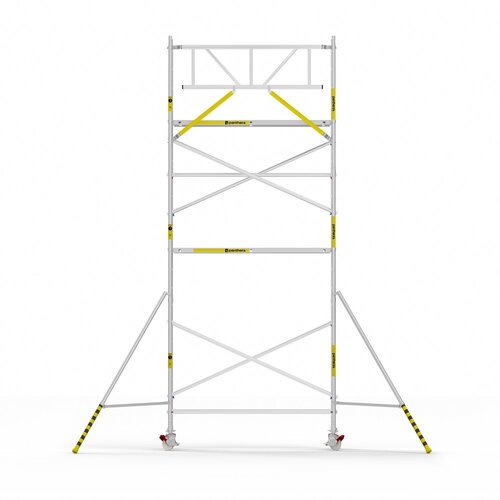 Panthera Basic met voorloopleuning rolsteiger 75x245x7,2m werkhoogte Panthera Panthera Basic met voorloopleuning rolsteiger 75x245x7,2m werkhoogte