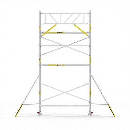 Panthera Basic met voorloopleuning rolsteiger 75x305x7,2m werkhoogte Panthera Panthera Basic met voorloopleuning rolsteiger 75x305x7,2m werkhoogte