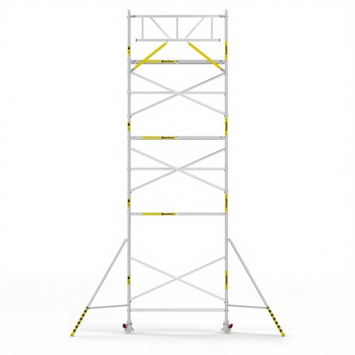 Panthera Basic met voorloopleuning rolsteiger 75x245x9,2m werkhoogte Panthera Panthera Basic met voorloopleuning rolsteiger 75x245x9,2m werkhoogte