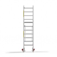 Panthera Panthera Basic met voorloopleuning rolsteiger carbon vloer 75x185x4,2m werkhoogte