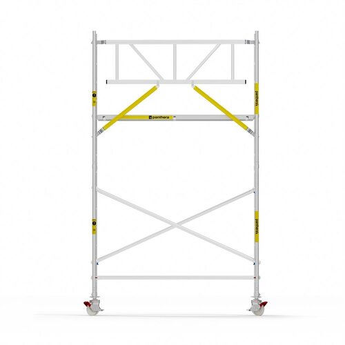 Panthera Basic met voorloopleuning rolsteiger carbon vloer 75x245x5,2m werkhoogte Panthera Panthera Basic met voorloopleuning rolsteiger carbon vloer 75x245x5,2m werkhoogte