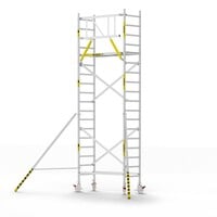 Panthera Panthera Basic met voorloopleuning rolsteiger carbon vloer 75x185x6,2m werkhoogte