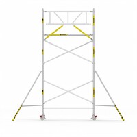 Panthera Panthera Basic met voorloopleuning rolsteiger carbon vloer 75x245x6,2m werkhoogte