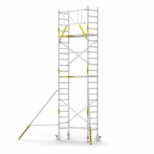 Panthera Basic met voorloopleuning rolsteiger carbon vloer 75x185x7,2m werkhoogte Panthera Panthera Basic met voorloopleuning rolsteiger carbon vloer 75x185x7,2m werkhoogte