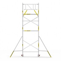 Panthera Panthera Basic met voorloopleuning rolsteiger carbon vloer 75x185x7,2m werkhoogte