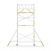 Panthera Panthera Basic met voorloopleuning rolsteiger carbon vloer 75x245x7,2m werkhoogte