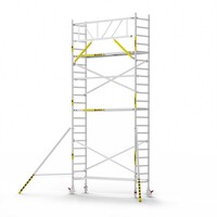 Panthera Panthera Basic met voorloopleuning rolsteiger carbon vloer 75x305x7,2m werkhoogte