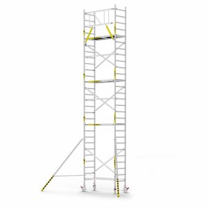 Panthera Panthera Basic met voorloopleuning rolsteiger carbon vloer 75x185x9,2m werkhoogte Panthera Basic met voorloopleuning rolsteiger carbon vloer 75x185x9,2m werkhoogte