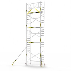 Panthera Panthera Basic met voorloopleuning rolsteiger carbon vloer 75x245x9,2m werkhoogte Panthera Basic met voorloopleuning rolsteiger carbon vloer 75x245x9,2m werkhoogte