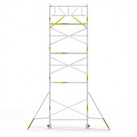 Panthera Panthera Basic met voorloopleuning rolsteiger carbon vloer 75x245x9,2m werkhoogte