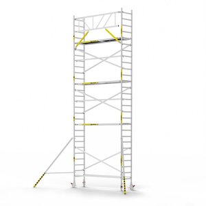 Panthera Panthera Basic met voorloopleuning rolsteiger carbon vloer 75x305x9,2m werkhoogte Panthera Basic met voorloopleuning rolsteiger carbon vloer 75x305x9,2m werkhoogte