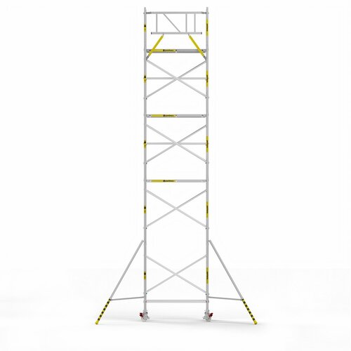 Panthera Panthera Basic met voorloopleuning rolsteiger carbon vloer 75x185x10,2m werkhoogte