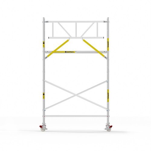 Panthera Basic met voorloopleuning rolsteiger 90x245x5,2m werkhoogte Panthera Panthera Basic met voorloopleuning rolsteiger 90x245x5,2m werkhoogte