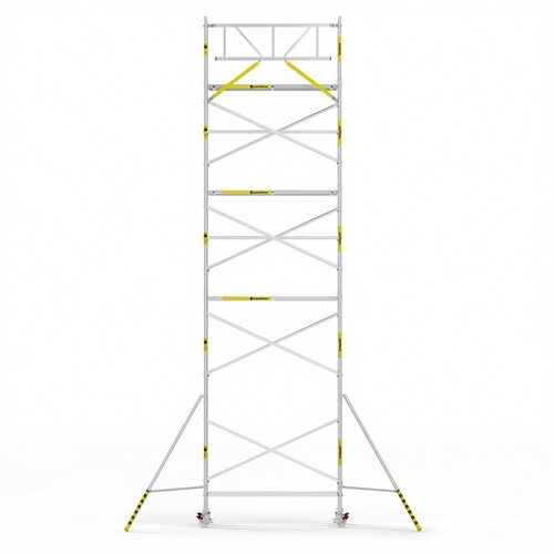 Panthera Basic met voorloopleuning rolsteiger 90x245x10,2m werkhoogte Panthera Panthera Basic met voorloopleuning rolsteiger 90x245x10,2m werkhoogte