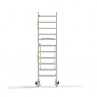 Panthera Panthera Basic met voorloopleuning rolsteiger carbon vloer 90x185x4,2m werkhoogte