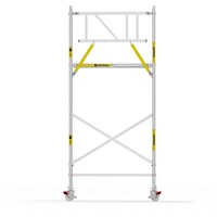 Panthera Panthera Basic met voorloopleuning rolsteiger carbon vloer 90x185x5,2m werkhoogte